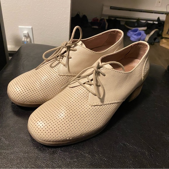 Dansko Louise Women’s Tan Leather Laces Oxford Dress Shoes Size 36/5.5US - Picture 10 of 14
